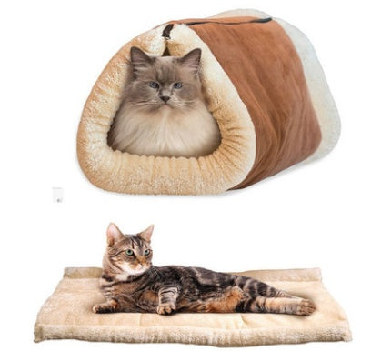Cat Tunnelsleeping Bag Kennellitter