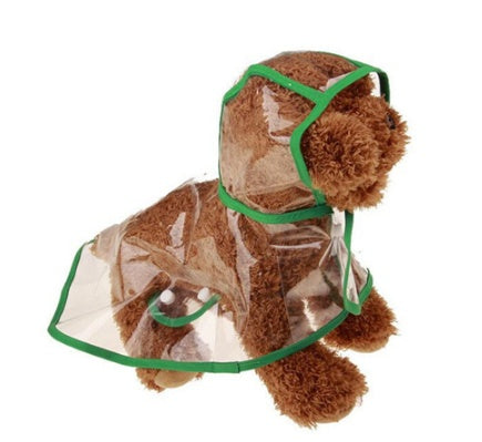 Transparent Waterproof Dog Clothes