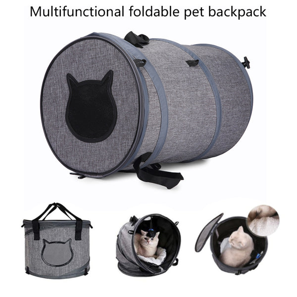 Fodable Pet Dog Cat Carrier Bag Outdoor